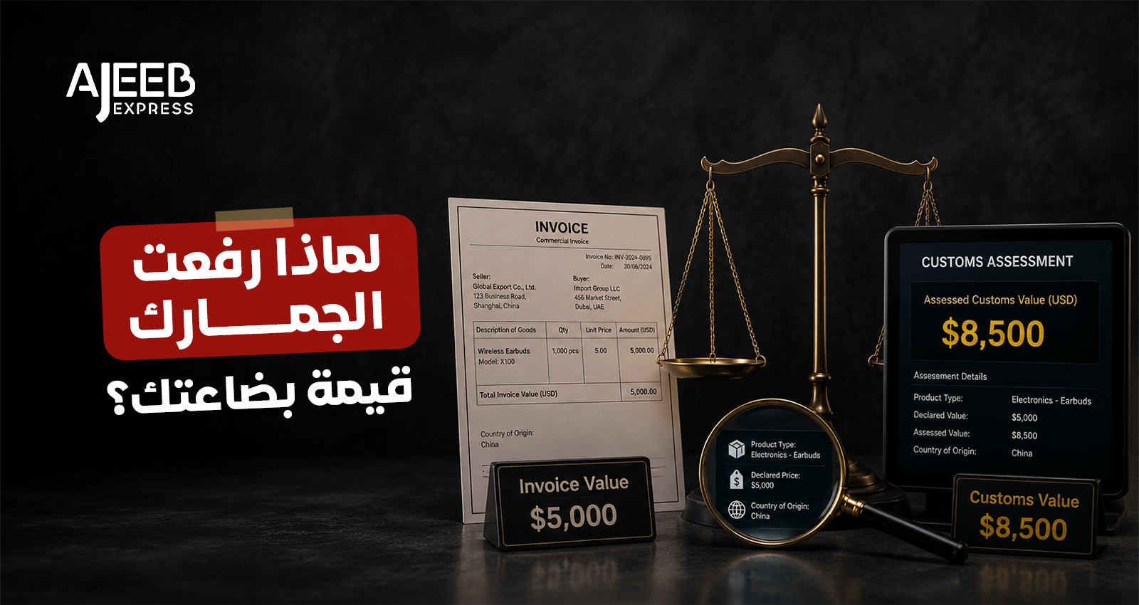 Blog التقييم الجمركي وإعادة احتساب قيمة البضائع المستوردة وأسباب زيادة القيمة الجمركية